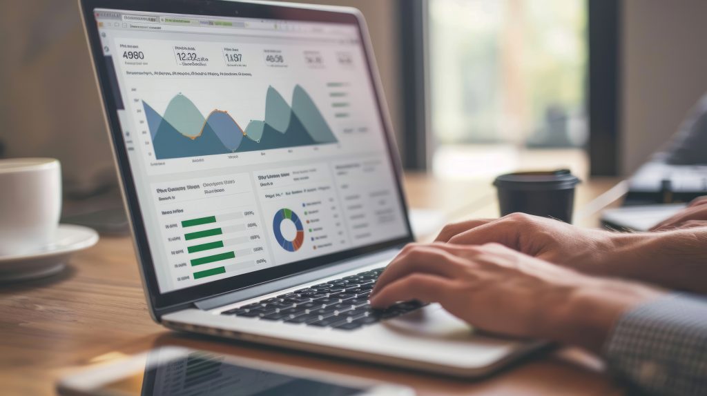 a comprehensive SEO strategy including keyword research, on-page optimization, and link-building efforts to improve search engine rankings and drive organic traffic to a website or landing page.